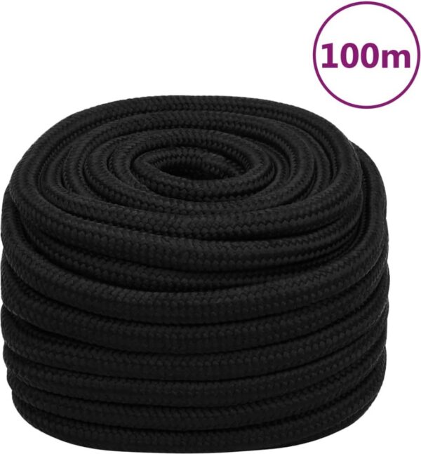 vidaXL-Werktouw-20-mm-100-m-polyester-zwart
