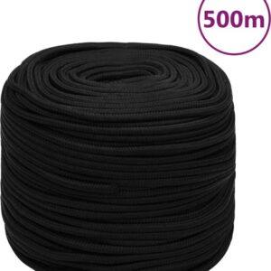 vidaXL-Werktouw-6-mm-500-m-polyester-zwart